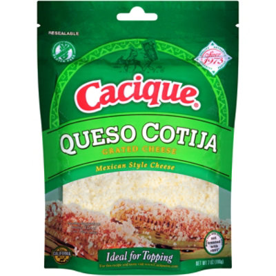 Cacique Shredded Queso Cotija Cheese - 7 Oz - ACME Markets