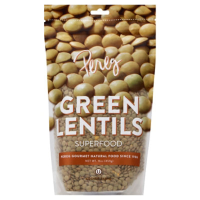 Pereg Lentils Green - 16 Oz - Image 1