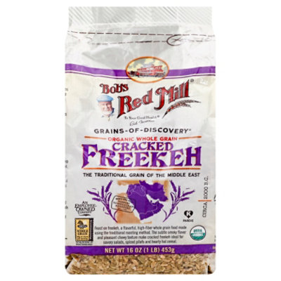 Bobs Red Mill Grains Of Discovery Organic Freekeh Cracked Whole Grain - 16 Oz - Image 1