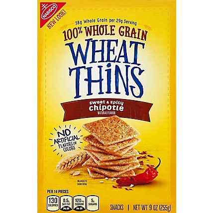Wheat Thins Snacks Sweet & Spicy Chipotle - 9 Oz - Image 2