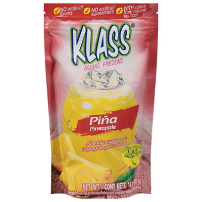 Klass Drink Mix Sweetened Pineapple Flavored - 14.1 Oz - Image 3