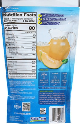 Klass Drink Mix Cantaloupe - 14.1 Oz - Image 5
