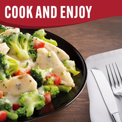 Smart Ones Creamy Basil Chicken with Vegetables Frozen Meal - 9 Oz - Image 6