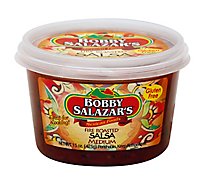 Bobby Salazars Fire Roasted Medium Salsa - 15 Oz