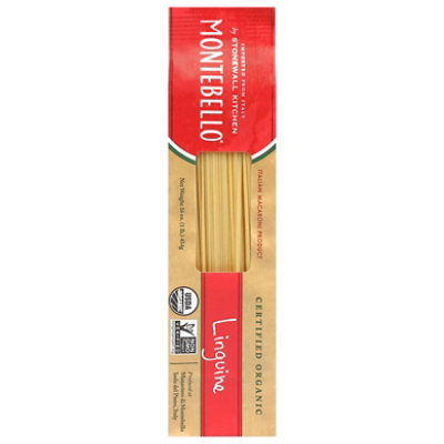 Montabello Pasta Organic Linguine Bag - 16 Oz - Image 2