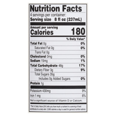 L&A Juice All Prune - 32 Oz - Image 3