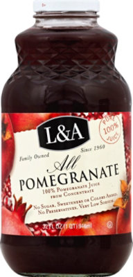 L & A  All Pomegranate - 32 Fl. Oz. - Image 2