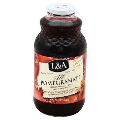 L & A  All Pomegranate - 32 Fl. Oz.