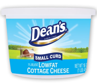 Save on Stop & Shop Cottage Cheese Small Curd Low Fat 1% Milkfat No Salt  Added Order Online Delivery