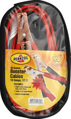 Silver Claw Booster Cables 12ft - Each - Image 1