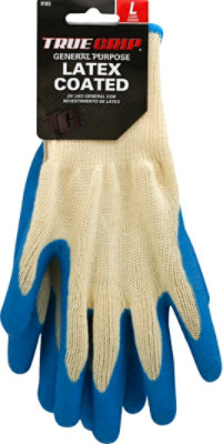 True Grip Gloves Latex Dip Large - 1 Pair - Image 2