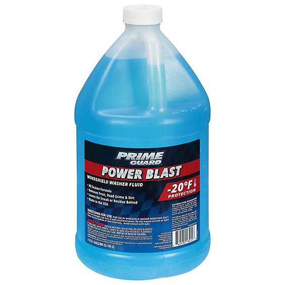 Prime Guard Power Blast Windshield Washer Fluid - 1 Gallon