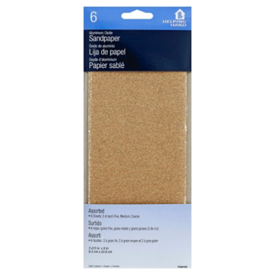 Helping Hand Assorted Sand Paper - Each