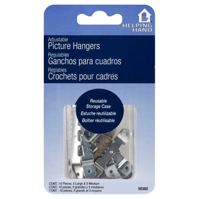 Helping Hand Adjustable Picture Hangers - Each