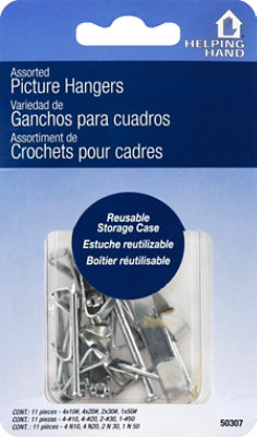 Helping Hand Assorted Picture Hangers - Each - Image 2