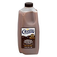 Crystal Milk Chocolate Milk Lowfat 1% - Half Gallon - Image 3