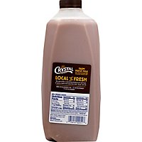 Crystal Milk Chocolate Milk Lowfat 1% - Half Gallon - Image 6