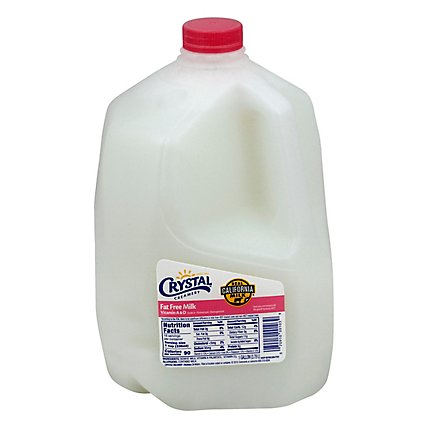 Crystal Creamery Fat Free Skim Milk - 1 Gallon - Image 3
