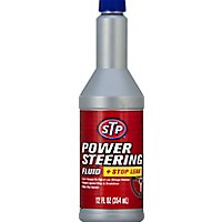 STP Power Steering Fluid + Stop Leak - 12 Fl. Oz. - Image 2