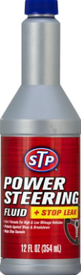 STP Power Steering Fluid + Stop Leak - 12 Fl. Oz. - Image 2