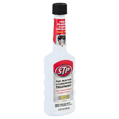 STP Fuel Injector & Carburetor Treatment - 5.25 Fl. Oz. - Image 1