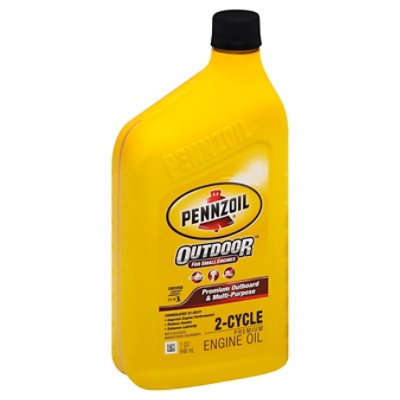 Pennzoil Premium Outboard Multi Purpose 2 Cycle Oil - Quart