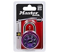 Master Lock Padlock Combination Lock 3/4 Inch 19 Mm 1530dcm - Each