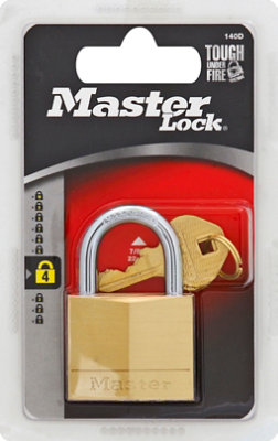 Master Lock Padlock With Keys Scratch Resistant Cover 7/8 Inch 22 Mm 140d - Each - Image 2