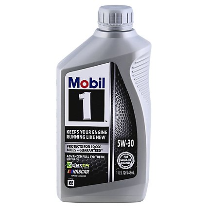 Mobil 1 5w-30 Fully Synthetic Super Motor Oil - 1 Quart - Image 3