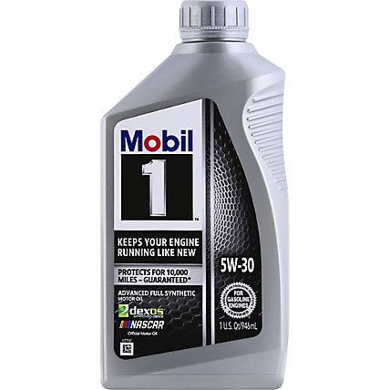 Mobil 1 5w-30 Fully Synthetic Super Motor Oil - 1 Quart - Image 2