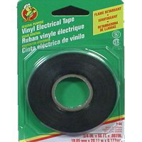 Duck Electrical Tape Black Vinyl - Each