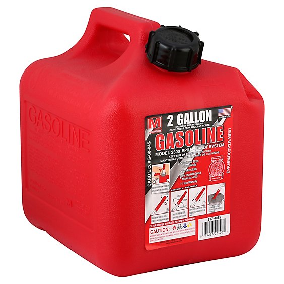 Midwest Fuel Container 2 Gallon Can - Each