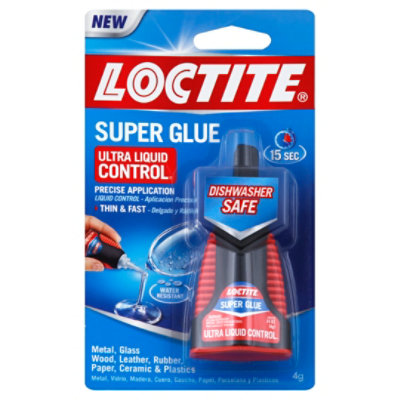 Loctite Super Glue - Ultra Liquid Control - Shop Adhesives & Tape at H-E-B