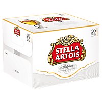Stella Artois Beer Lager Premium Belgium - 20-9.6 Fl. Oz. - Image 1