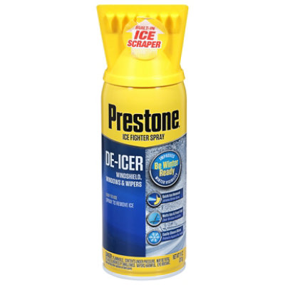 Prestone Trigger Spray Windshield De-Icer, 32 oz., Pack of 6