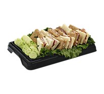 Deli Catering Tray Classic Tea Sandwiches 8 To 12 Servings - Each