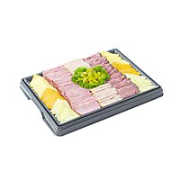 Deli Catering Tray Meat & Cheese - 16-30 Servings - Image 1