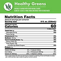 V8 Vegetable & Fruit Beverage Veggie Blend Healthy Greens - 46 Fl. Oz. - Image 4