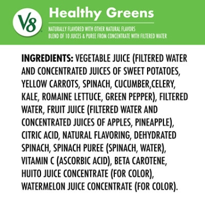 V8 Healthy Greens 100% Juice - 46 Fl Oz - Image 5