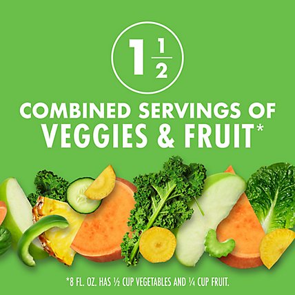 V8 Vegetable & Fruit Beverage Veggie Blend Healthy Greens - 46 Fl. Oz. - Image 3