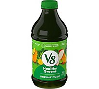 V8 Vegetable & Fruit Beverage Veggie Blend Healthy Greens - 46 Fl. Oz.