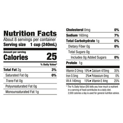 Silk Unsweetened Cashew Milk - 0.5 Gallon - Image 4