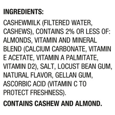 Silk Unsweetened Cashew Milk - 0.5 Gallon - Image 5