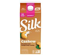Silk Unsweetened Cashew Milk - 64 Fl. Oz.