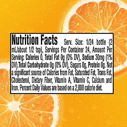 Tang Orange Artificially Flavored Liquid Soft Drink Mix Bottle - 1.62 Fl. Oz. - Image 4
