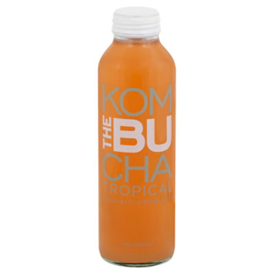 TheBu Kombucha Tropical Organic - 14 Fl. Oz.