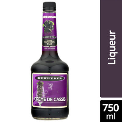 Dekuyper Creme De Cassis 30 Proof 750 Ml Safeway