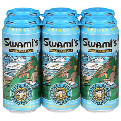 Pizza Port Swamis Ipa In Cans - 6-16 Fl. Oz. - Image 2