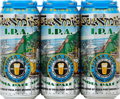 Pizza Port Swamis Ipa In Cans - 6-16 Fl. Oz. - Image 1