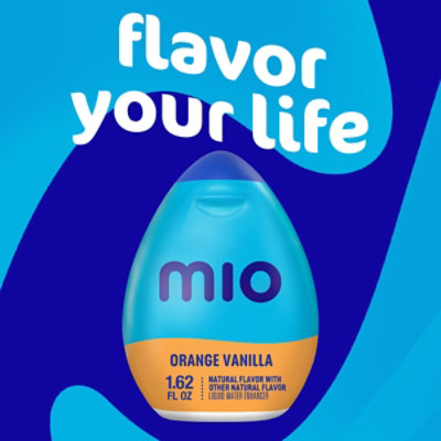 MiO Vitamins Orange Vanilla Liquid Water Enhancer Drink Mix Bottle - 1.62 Fl. Oz. - Image 4